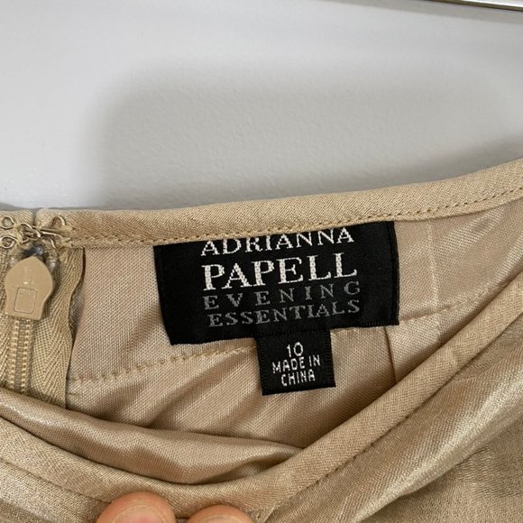 Adrianna Papell Evening Essentials Scalloped Tiered Skirt - Picture 4 of 4